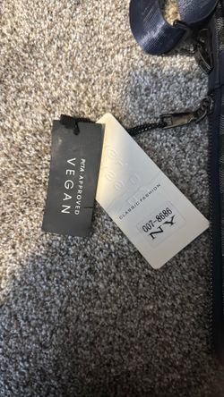 PETA Approved VEGAN Man Handbag New