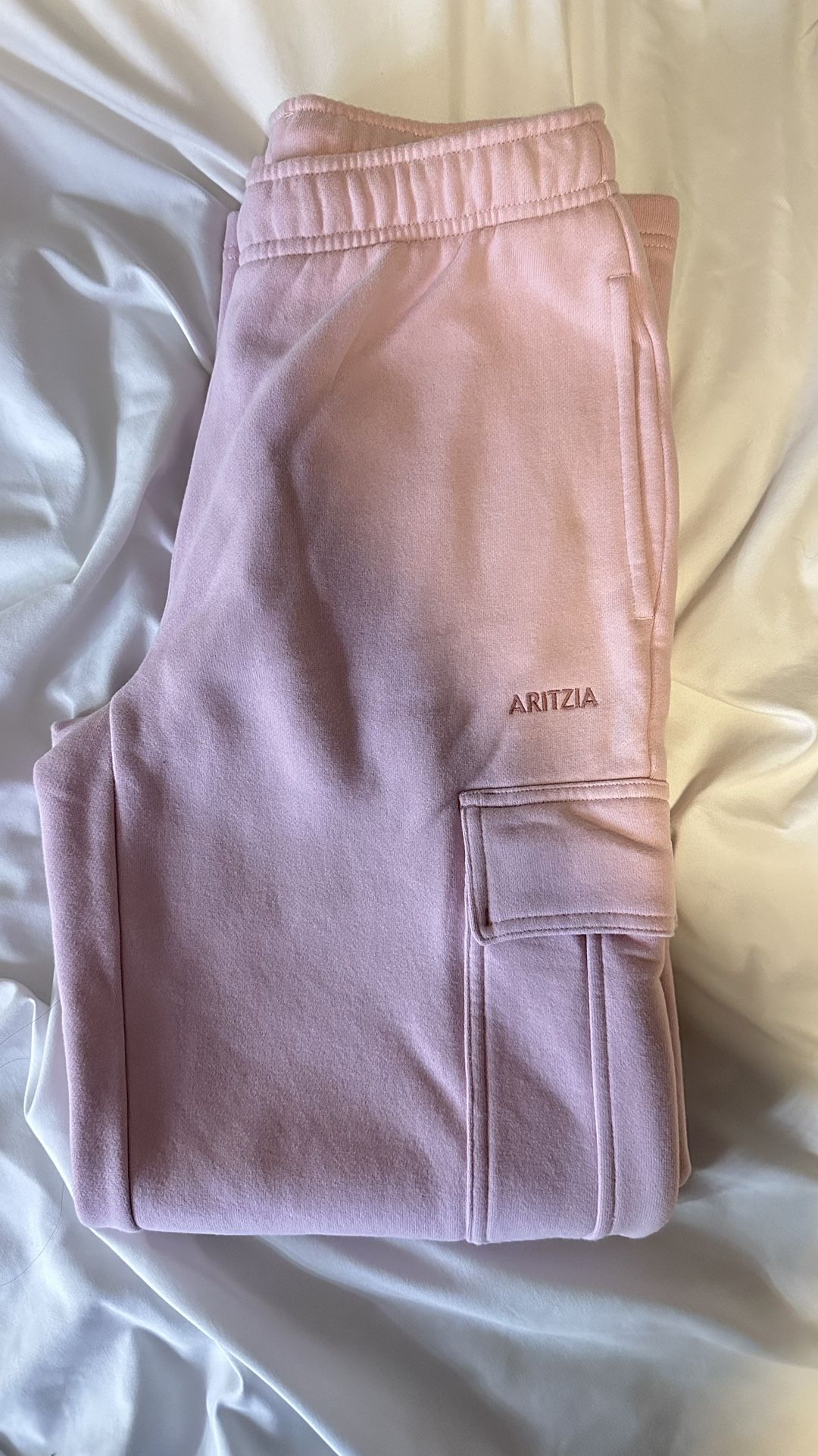 Aritzia Cargo Straight Leg Sweat Pants Regular Length Size XS 