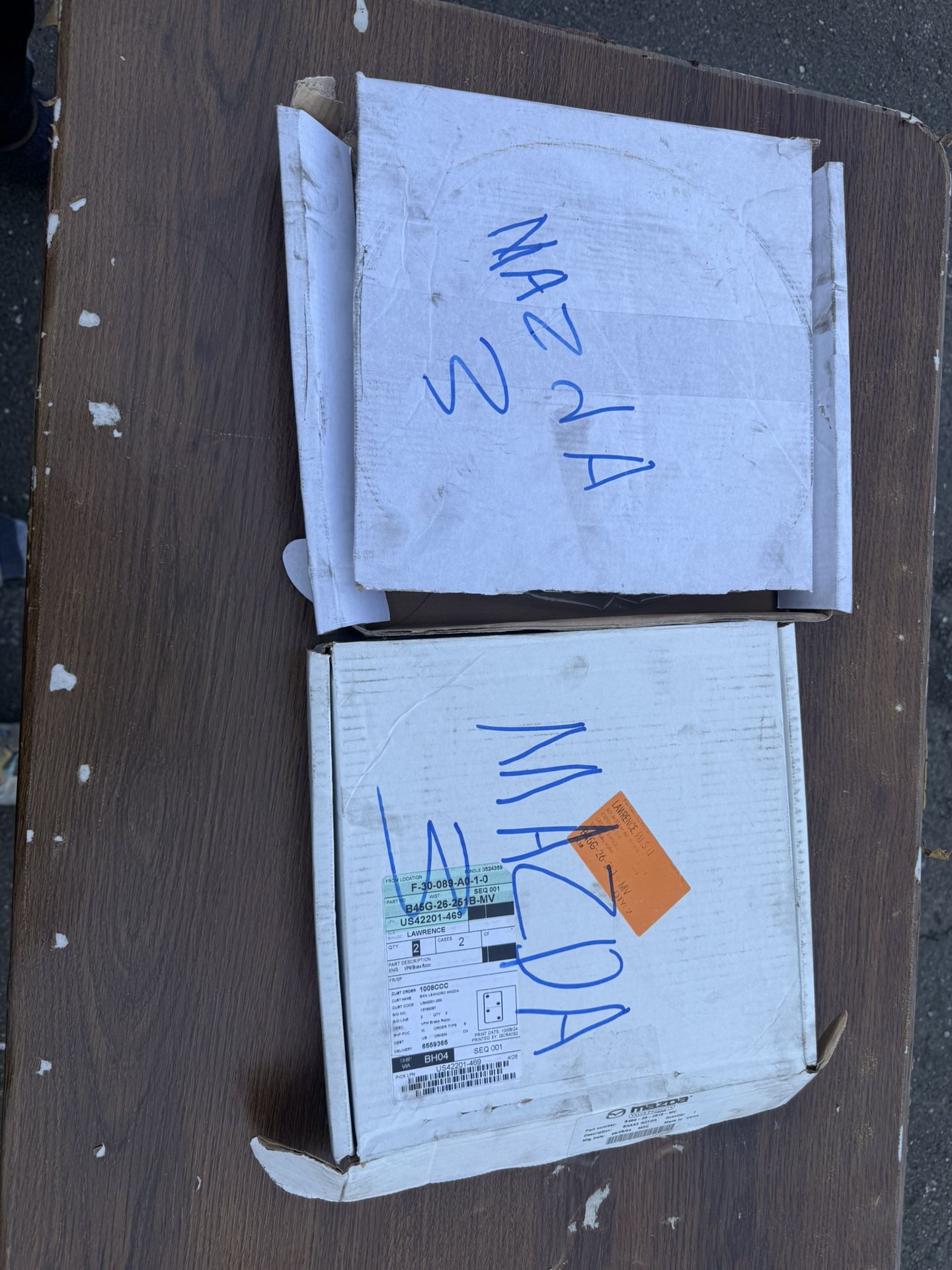 Mazda 3 Roto Rear Left And Right