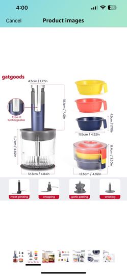 Cordless Food Processor