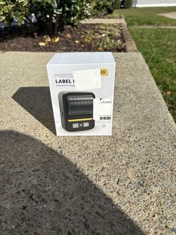 Portable label printer