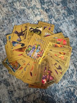 Pokemon cards gold 35+ cards