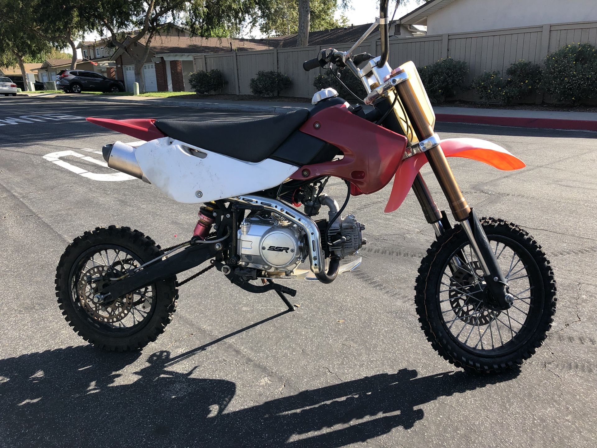 SSR 110 Pit Bike 4 Speed Manual