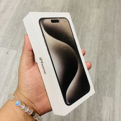 iPhone 15 Pro Max Unlocked New Sealed 