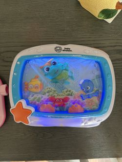 baby einstein blue light and white noise toy