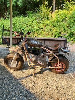 Built Coleman 212cc Minibike