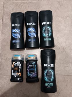 6 For $20 Axe Bodywash Deodorant 