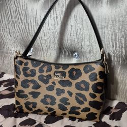 Coach Cheetah Shoulder Bag