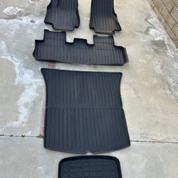 Tesla Model Y all-weather floor mats set (6 pieces)
