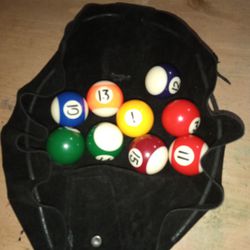 Numbered balls