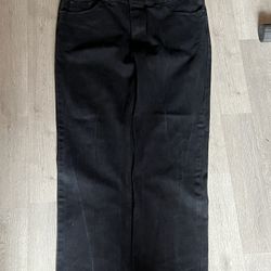 Black Straight Leg 501 Levi’s Size 38 