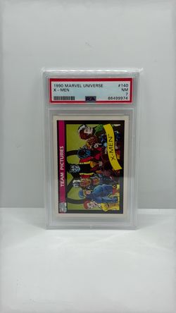 1990 Marvel Universe X-MEN PSA NM 7