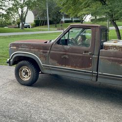 1980 F150 4x4 Manual Transmission project