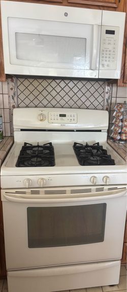 Microwave and Stove
