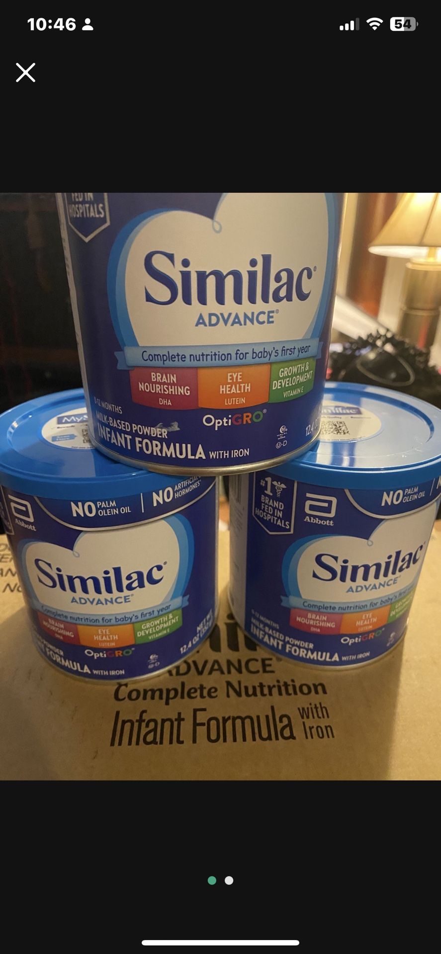 Similac Advance Formula 9 Cans