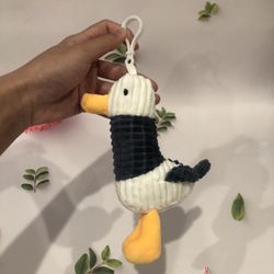 Funny Duck Keychain Plush For Kids