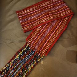 Vintage French Canadian Arrow Sash 