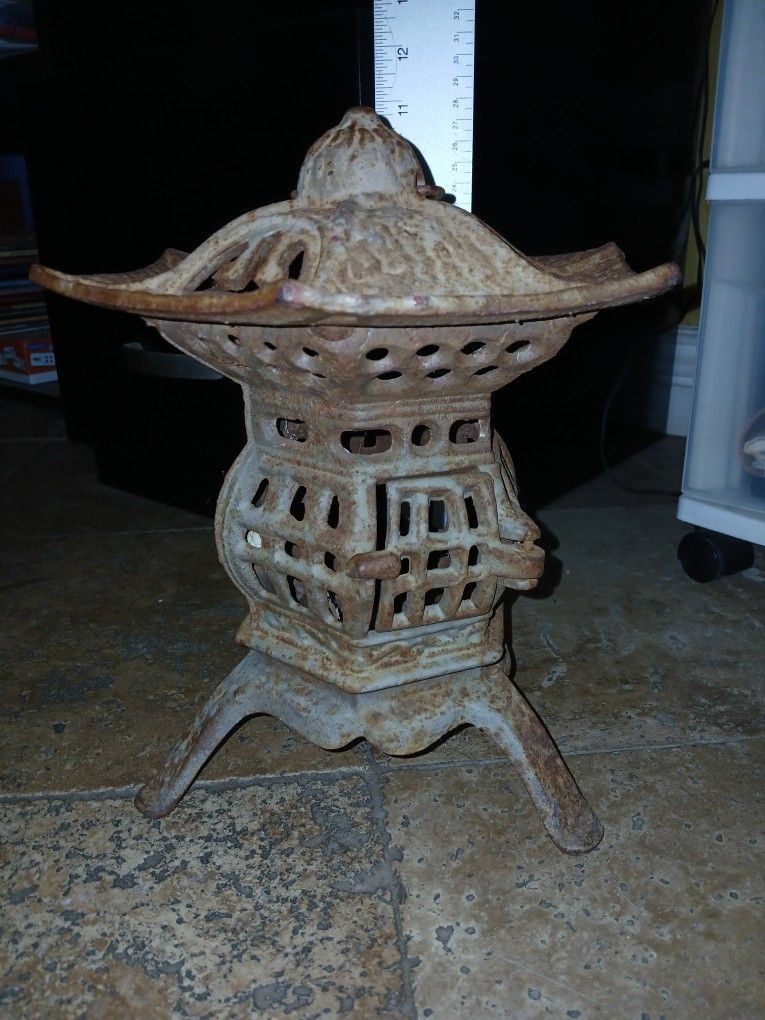 Japanese Pagoda Lantern, Cast Iron