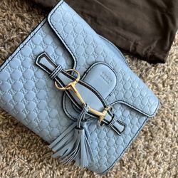 Gucci Emily small blue