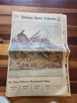 The Tacoma News Tribune newspaper from July 1, 1976