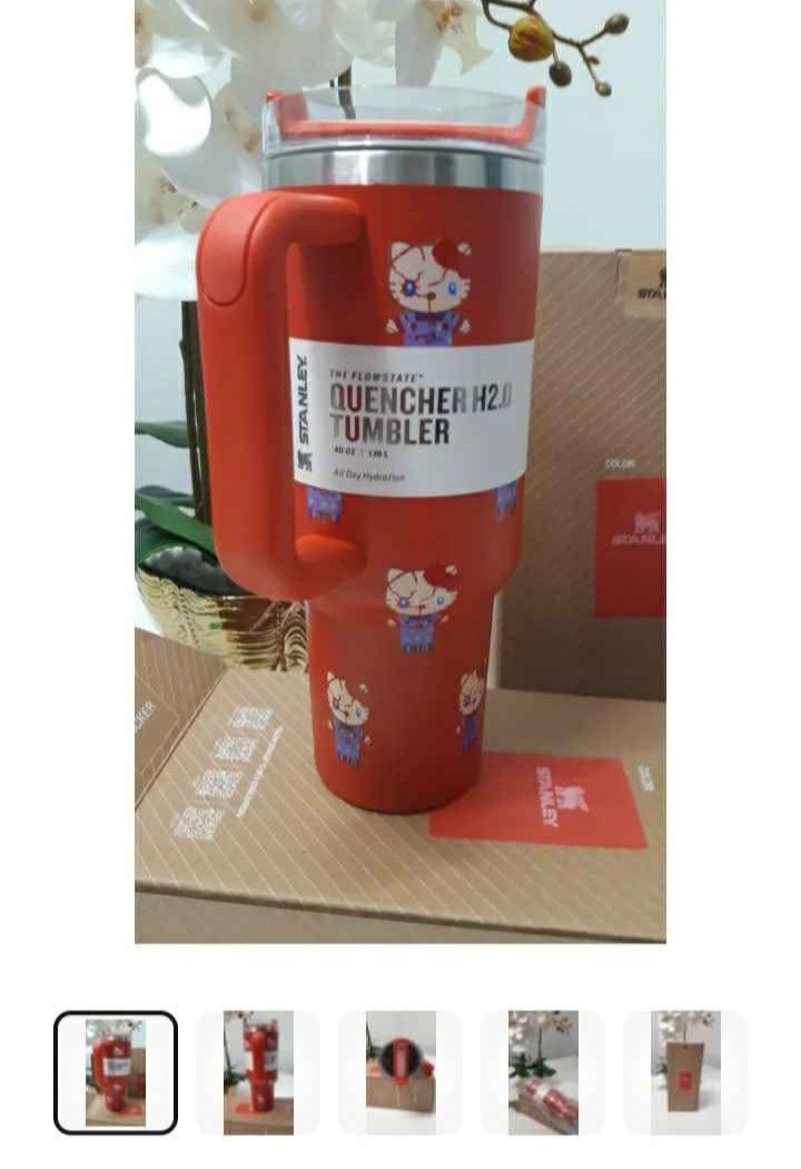Hello Kitty Chucky Stanley Tumbler