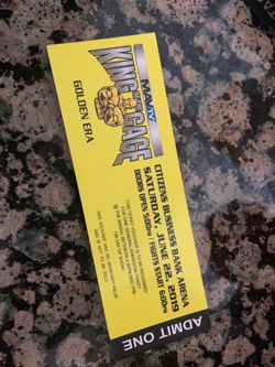 King of the cage tickets