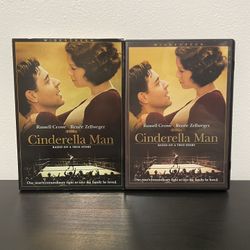 Cinderella Man DVD w/ Holo Slipcover Russell Crowe Renee Zellweger Boxing 2005