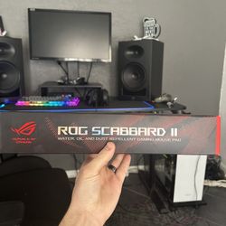 ROG SCABBOARD II EXTENDED GAMING MOUSEPAD [CRIMSON RED]