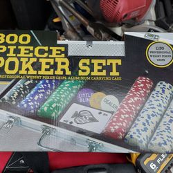 New Poker Set