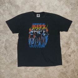 KISS 1977 TOUR  GRAPHIC TEE