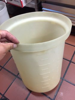 Plastic Container Measuring Beaker