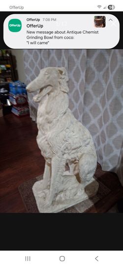 Russian wolfhound Sculpture