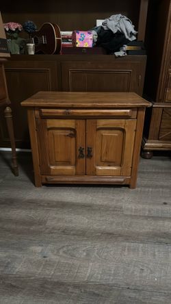 Wooden Nightstand