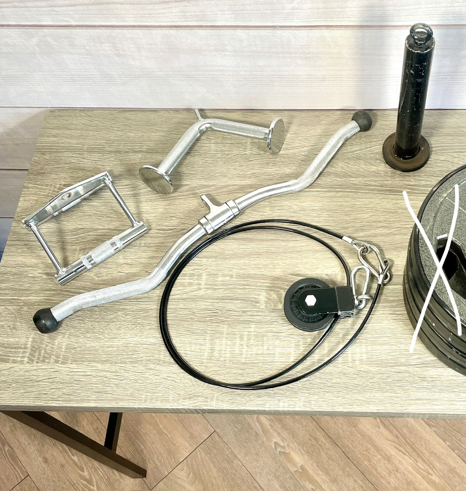 Home Gym Pulley System/Attachment Bundle