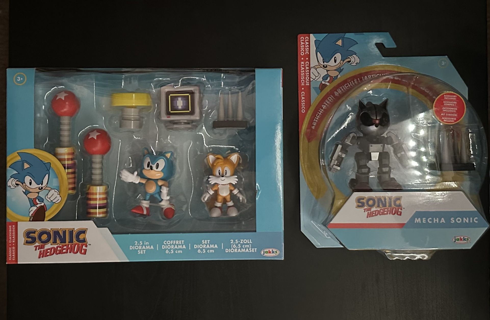 Sonic The Hedgehog Diorama Set & Mecha Sonic