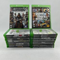 Lot of 20 Microsoft Xbox One Games