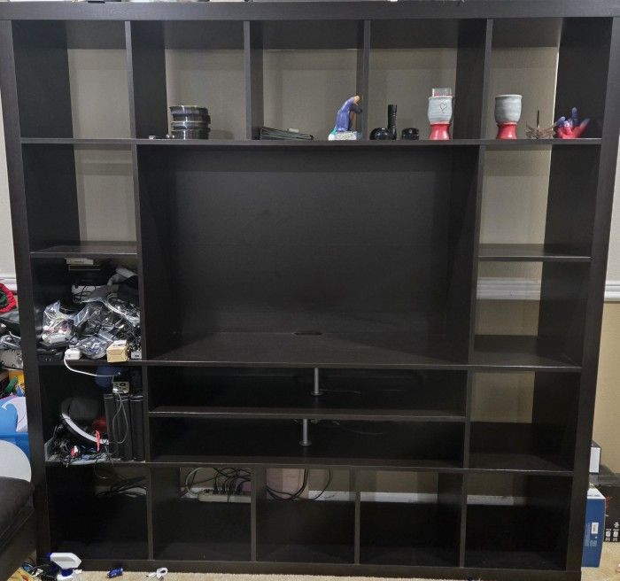 IKEA Kallax Tv Stand With Storage