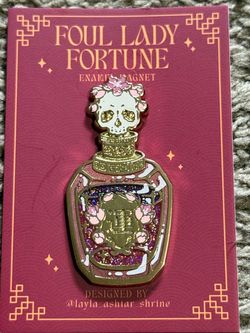 FairyLoot Foul Lady Fortune Enamel Magnet Chloe Gong Exclusive New
