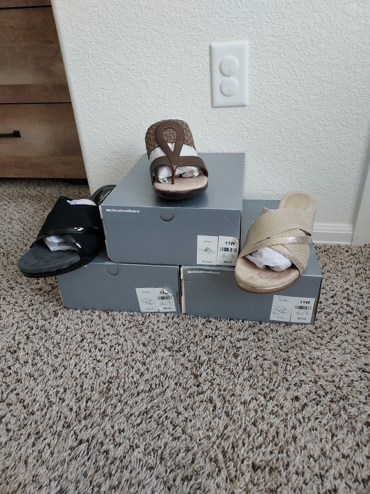 Cloudwalkers Sandals. Size 11w