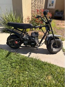 FRP Off-road Gas Motorcycle-Black- GMB100