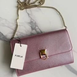 FURLA - !NEW! Circle XL Crossbody Bag MOONSTONE