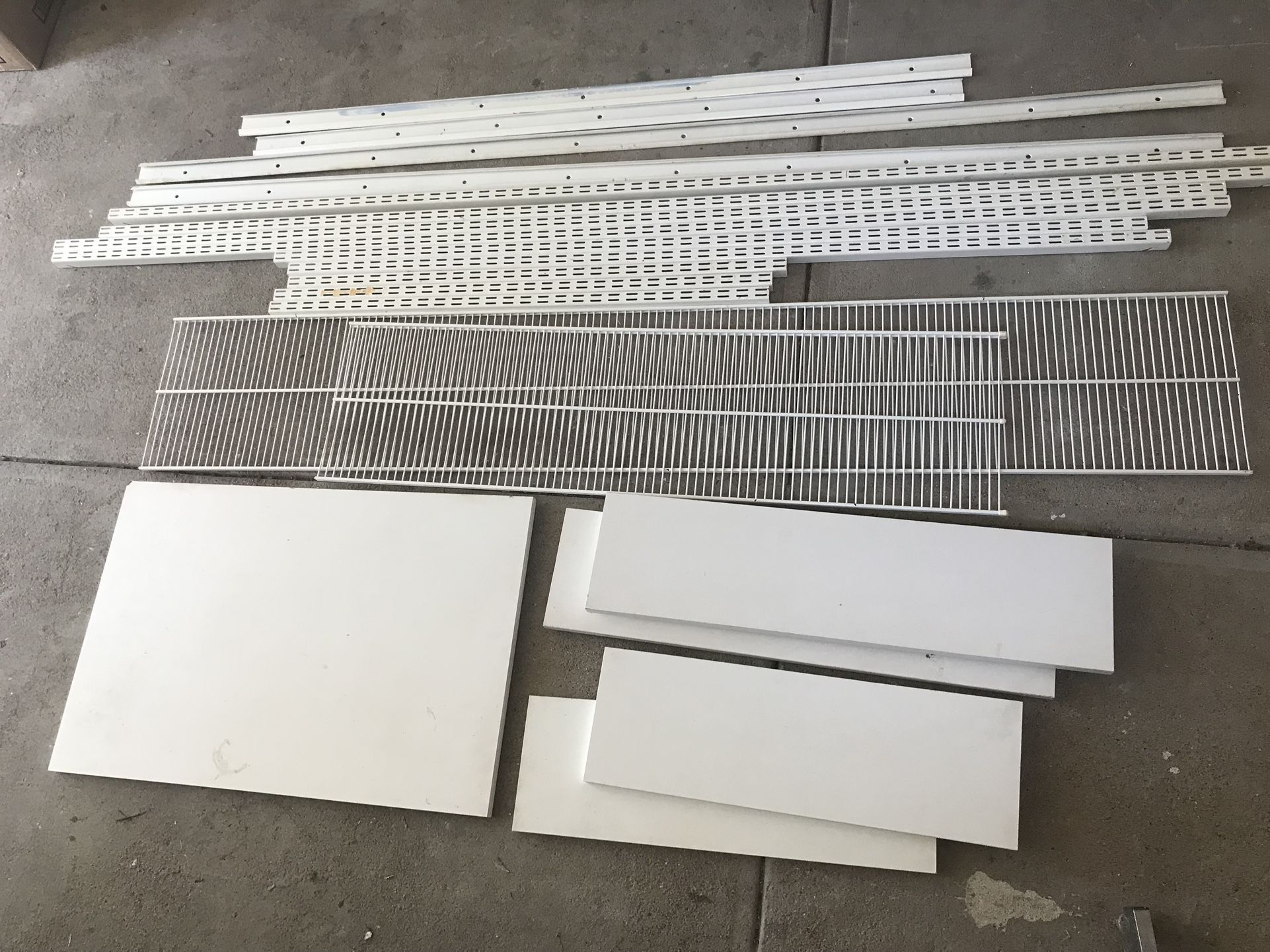 ELFA Shelving Components