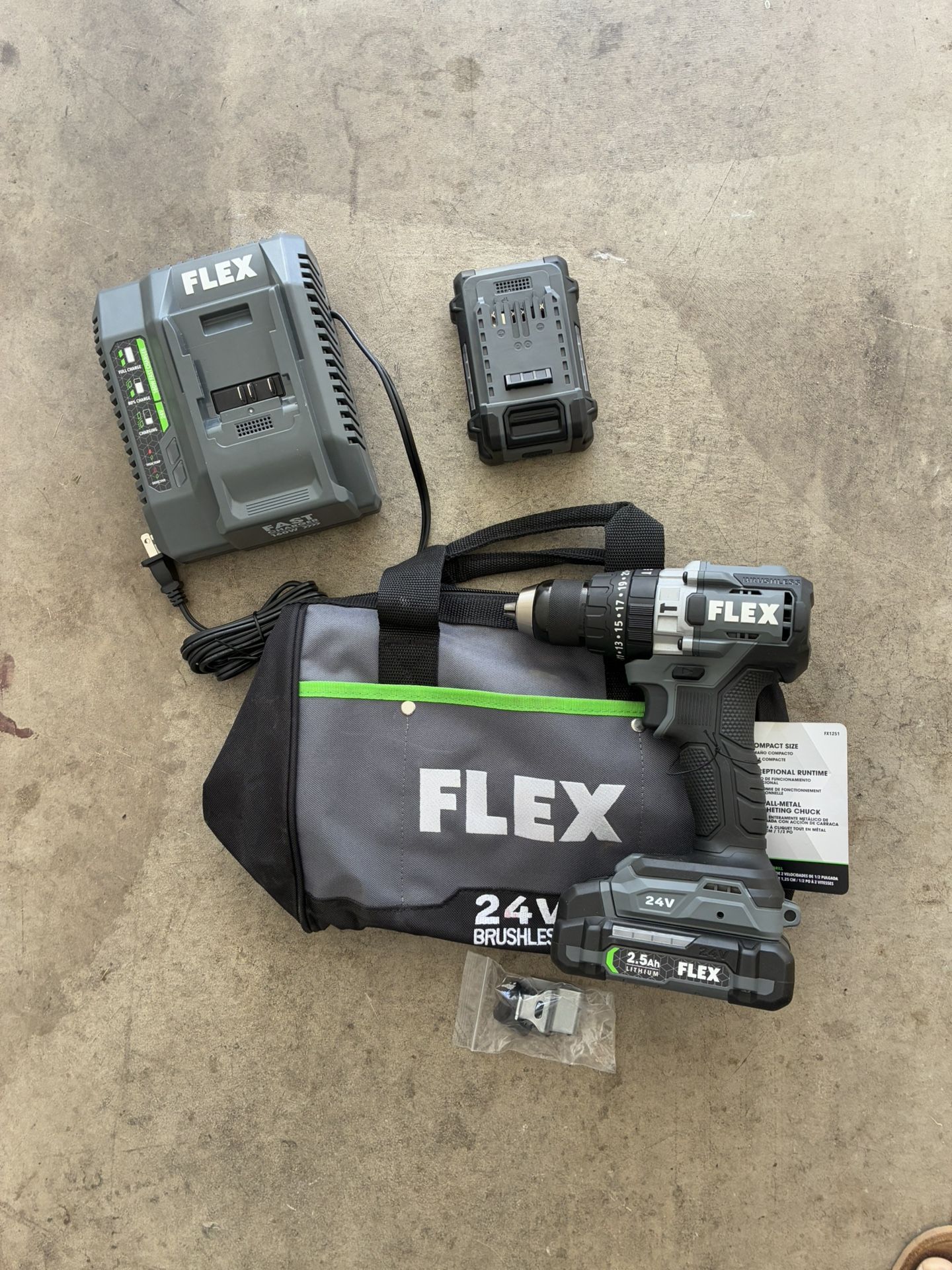 Flex 1/2" 2-speed Drill