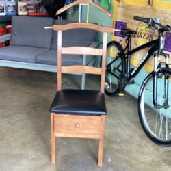 Chair For Coat  Hats And Towel 