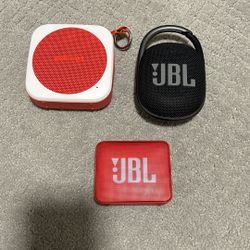 JBL & Polaroid Bluetooth Speakers