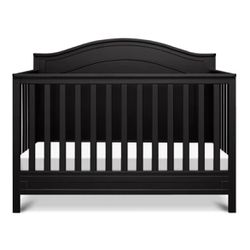 Black 4-1 Convertible Crib