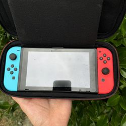 Nintendo Switch With Free Case And Games