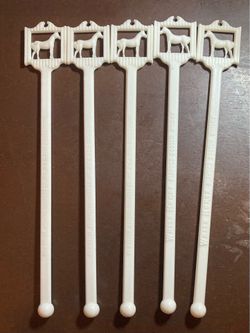 Vintage stir sticks White Horse Scotch Wisky