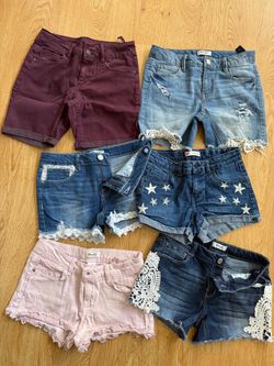 Stretch Girls shorts size 14