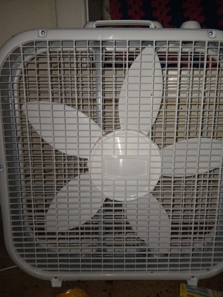 Box FAN WHITE